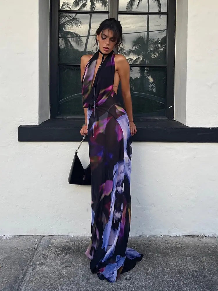 Backless Maxi Dress Women OzturkExpress Backless Maxi Dress Women OzturkExpress
