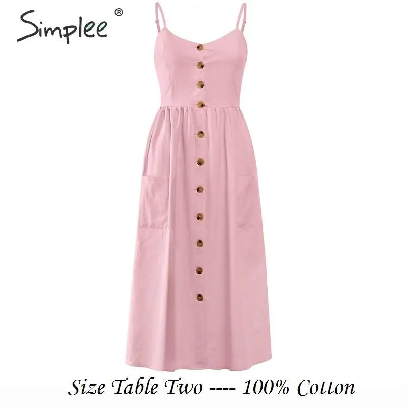 Simply Elegant Women Pocket Dress